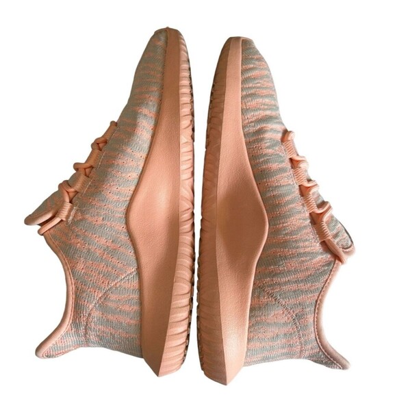 Adidas Womens Sneaker Tubular Shadow Clear Orange Knit Low Top Sz 6.5/7 ? - Picture 7 of 16